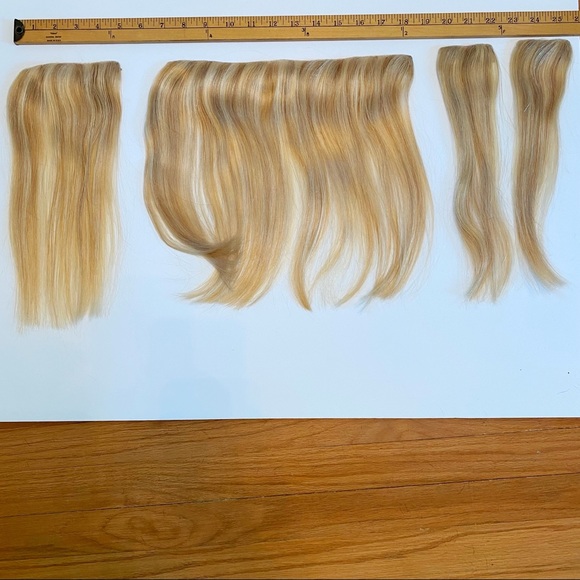 Tress Couture Clip On Hair Extensions 10-12” blonde - Picture 5 of 8